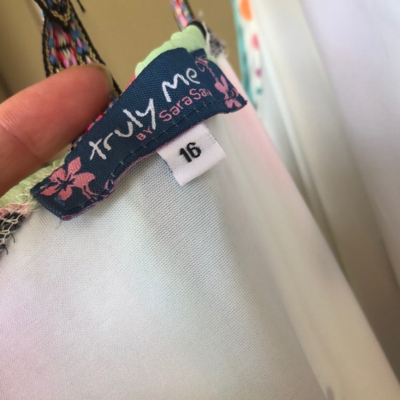 Truly Me kids size 16 flowy dress - Picture 4 of 4